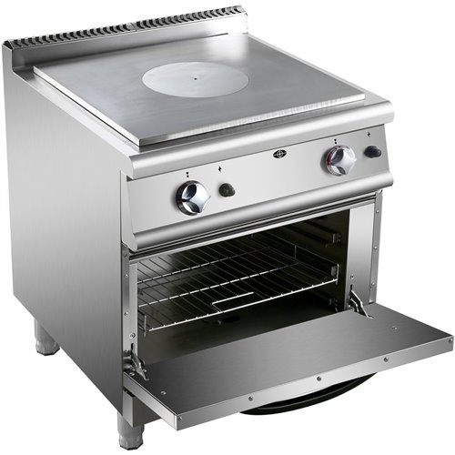 Gas Solid Top with Gas Oven 10kW+5.8kW 700mm Depth | Stalwart DA-HRQ711