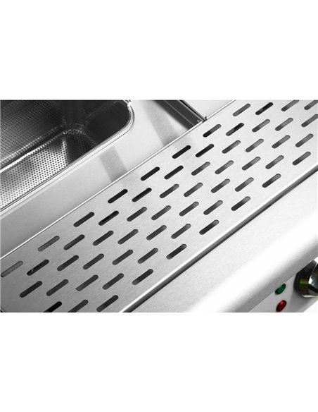 Professional Pasta cooker 40 Litres Electric 18kW Floor standing with Cabinet Base 900mm Depth | Stalwart DA-HEN915A