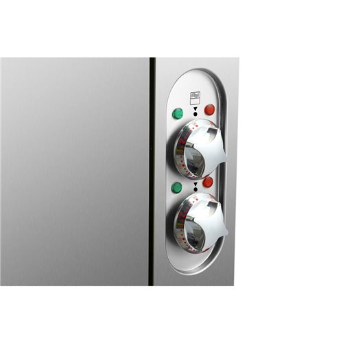 Commercial Electric Cooker 6 Square Burners with Electric Oven 24kW+4.8kW 900mm Depth | Stalwart DA-HSQ962B