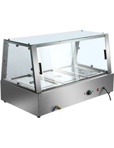 Display Bain Marie Counterop 6xGN1/2 150mm | Stalwart DA-HBM211 2
