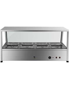 Display Bain Marie Counterop 10xGN1/2 150mm | Stalwart DA-HBM213 2