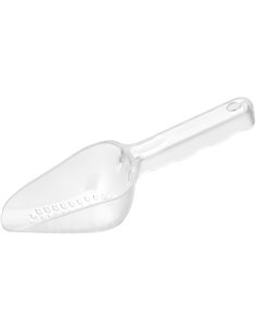 Clear Plastic Perforated Utility Scoop 180ml PC | Stalwart DA-GISH01