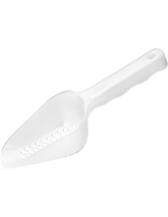 Clear Plastic Perforated Utility Scoop 180ml PP | Stalwart DA-GISPH01