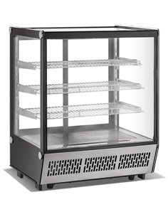 Display Merchandiser Fridge 145 litres 3 shelves Stainless Steel | Stalwart DA-CW145 2