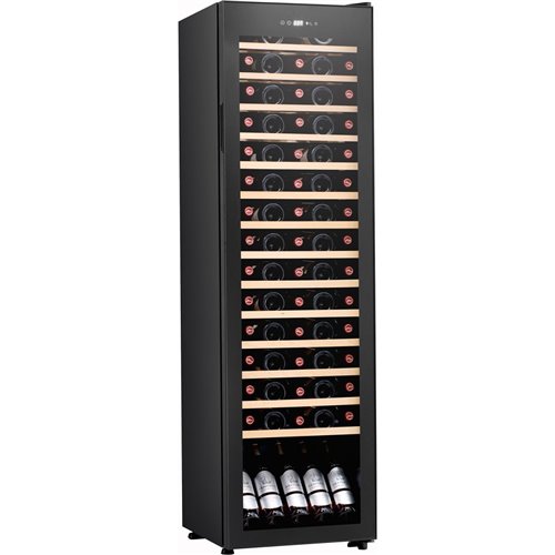 Commercial Single Door Wine Fridge 75 bottles 208L | Stalwart DA-YC208A