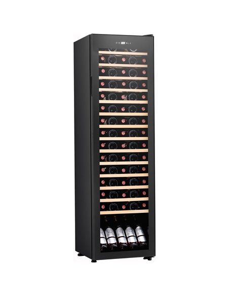 Commercial Single Door Wine Fridge 75 bottles 208L | Stalwart DA-YC208A