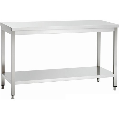 Professional Work table Stainless steel Bottom shelf 700x600x900mm | Stalwart DA-THATS76