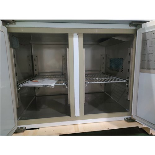 221010 - 2 Door Refrigerated Counter with Backsplash - 272L (GN2200TN)
