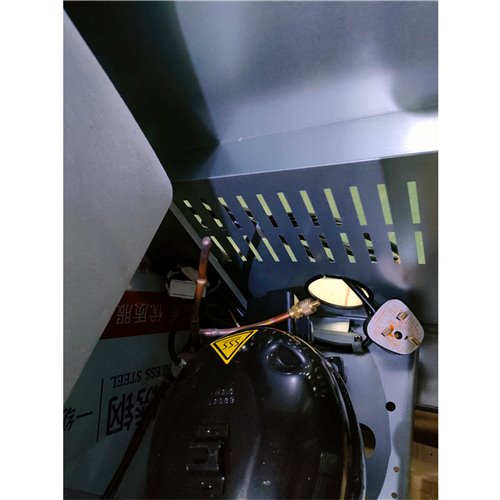 221010 - 2 Door Refrigerated Counter with Backsplash - 272L (GN2200TN)