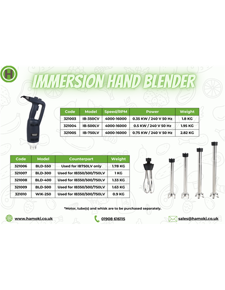 321005 - Immersion Hand Blender