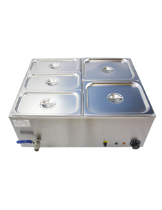 291008 - Hamoki Bain Marie GN 1/3 x 6" x 6 Pot