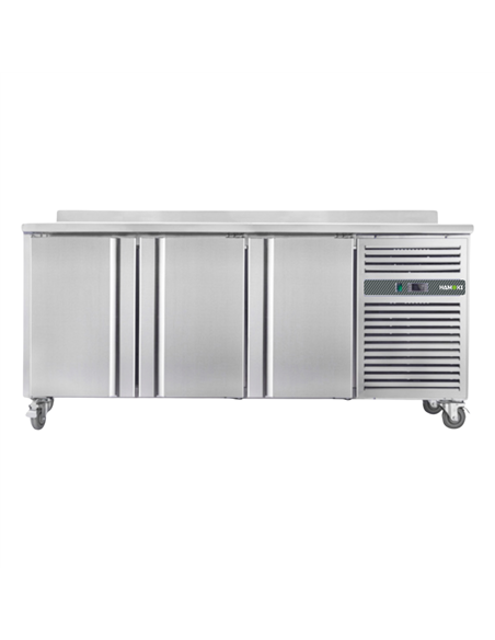 221065 - 3 Door Freezer Counter with Backsplash - 346L (SNACK3200BT)