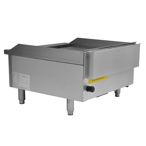 101058-P - Gas Countertop Griddle with Chrome Plate - Dual Control