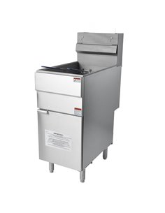 101061 - GF90 18L Single Tank Gas Fryer with Twin Baskets 2