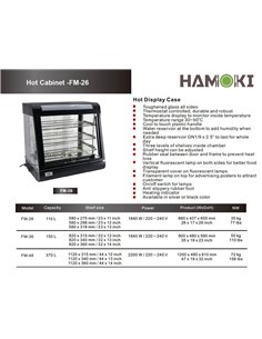 101035 - Hot Display Cabinet - 110 Litres 2
