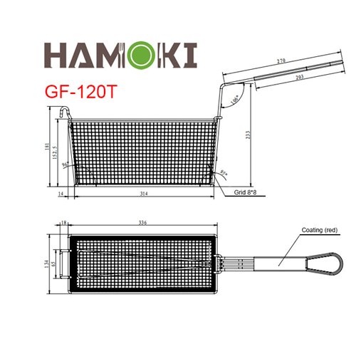101070 - GF120T 4 Burner Twin Tank Gas Fryer with Twin Baskets