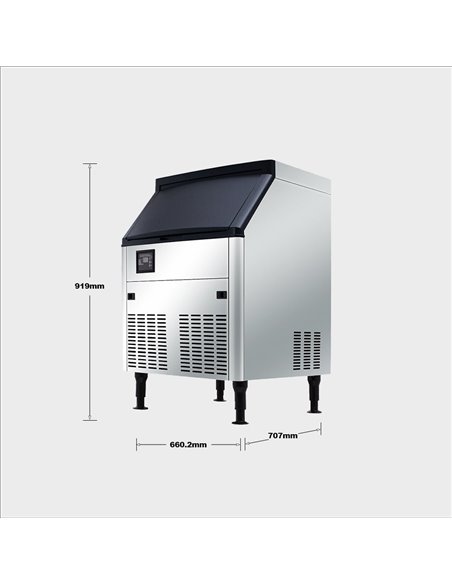 281004 - Cube Ice Machine 73kg (HAM-73K)