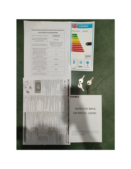 221004 - Upright Double Freezer - 1375L (GN1410BT)