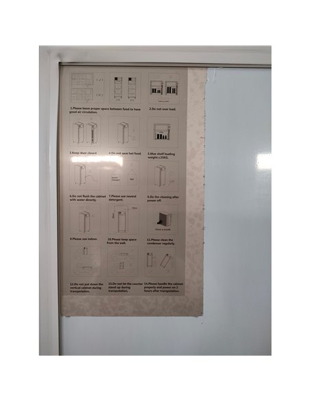 221004 - Upright Double Freezer - 1375L (GN1410BT)