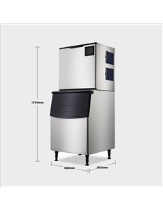 281007 - Cube Ice Machine 160kg (HAM-159K)