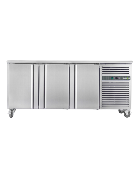 221011 - 3 Door Refrigerated Counter - 418L (GN3100TN)