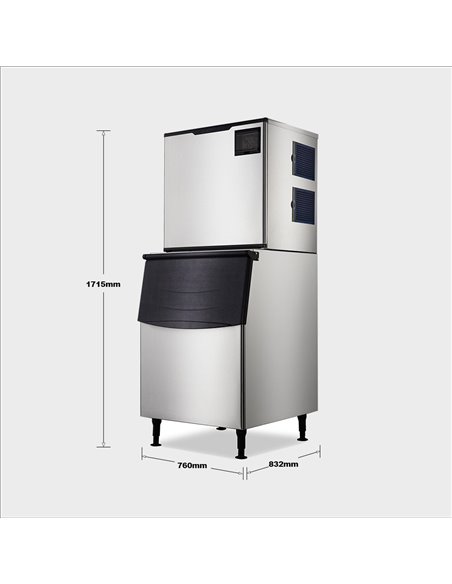 281009 - Cube Ice Machine 225kg (HAM-227K)