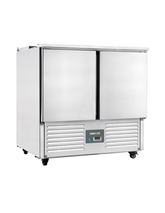 221034 - 2 Door Refrigerated Salad Counter with Lid and Cutting Board - 215L (S900) 2