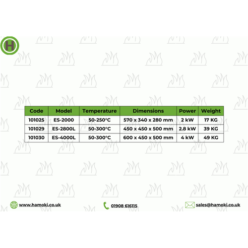 101029 - Electric Salamander Grill (Adjustable) ES-2800L