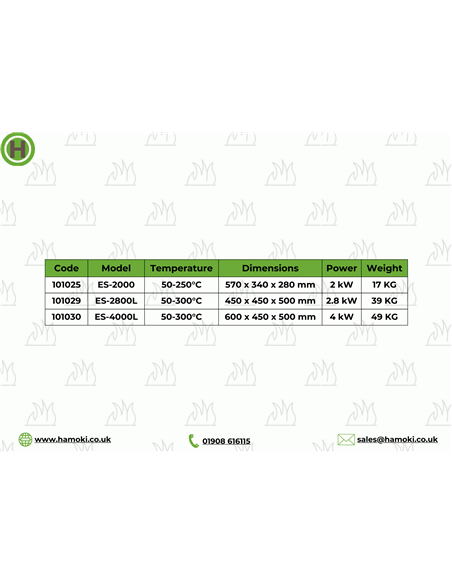 101029 - Electric Salamander Grill (Adjustable) ES-2800L