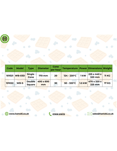 101022 - Waffle Maker - Twin Square Pattern 2
