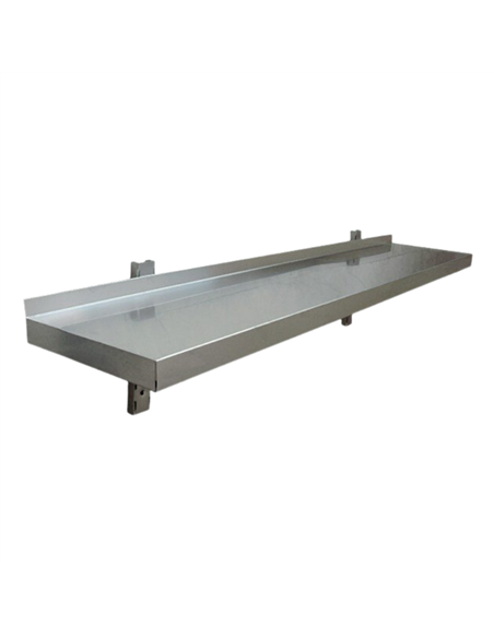 141013 - Stainless Steel Wall Shelf 1500mm