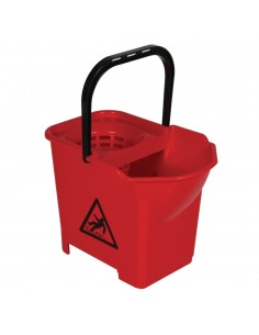 Jantex Colour Coded Mop Bucket Red