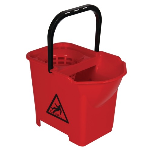 Jantex Colour Coded Mop Bucket Red