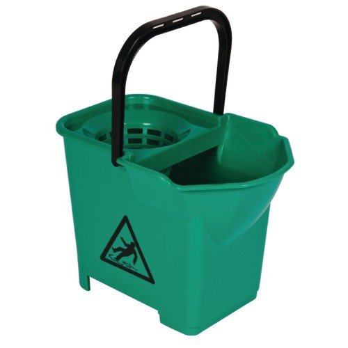 Jantex Colour Coded Mop Bucket Green