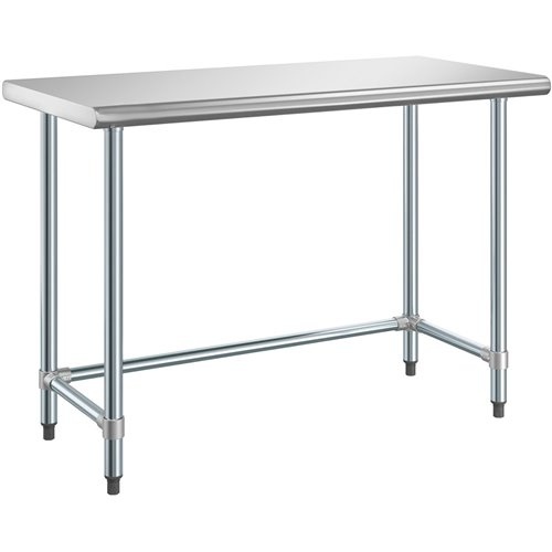 Commercial Work table Stainless steel No bottom shelf 1520x760x900mm | Stalwart DA-WTGOB3060418