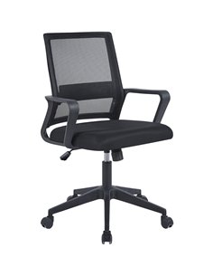Mesh Office Chair Black | Stalwart DA-HY698