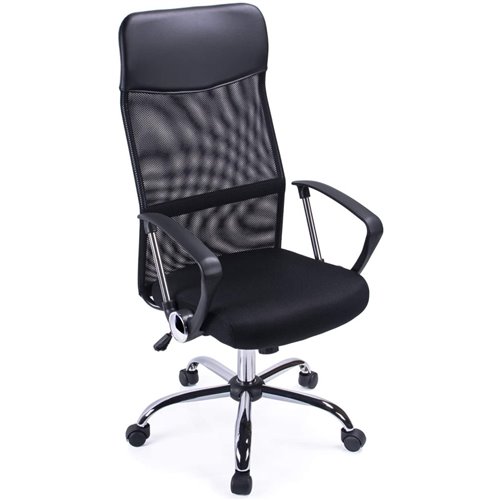 Mesh Office Chair Black | Stalwart DA-HY526