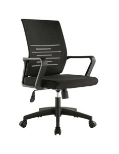 Mesh Office Chair Black | Stalwart DA-HY691