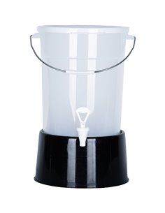 Commercial Juice Dispenser Round 11 litres with Base | Stalwart DA-BRB12QTWITHBASE