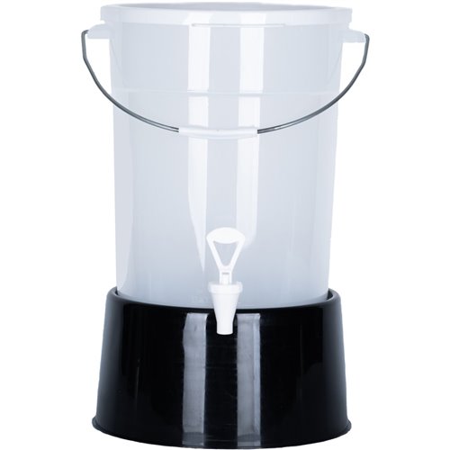 Commercial Juice Dispenser Round 11 litres with Base | Stalwart DA-BRB12QTWITHBASE