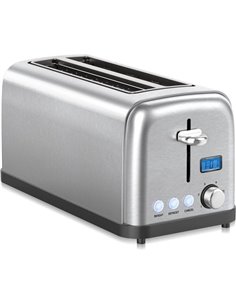 Commercial Long Slot Toaster 4 slices | Stalwart DA-SS4SLT