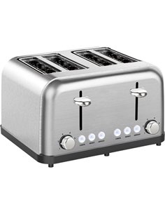 Commercial 4 Slot Toaster 4 slices | Stalwart DA-SS4ST