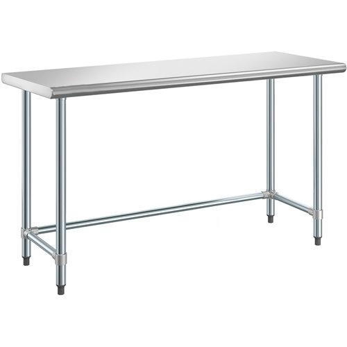 Commercial Work table Stainless steel No bottom shelf 1830x760x900mm | Stalwart DA-WTGOB3072418