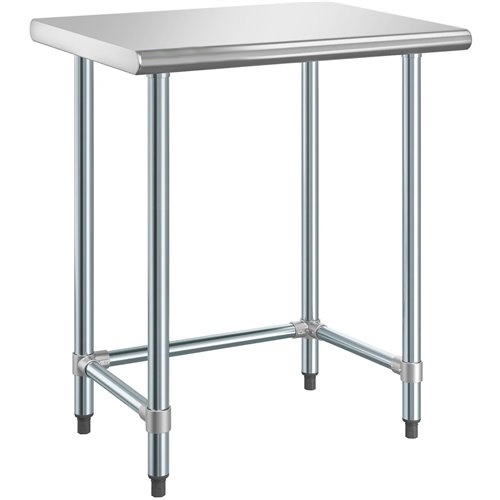 Commercial Work table Stainless steel No bottom shelf 915x760x900mm | Stalwart DA-WTGOB3036418