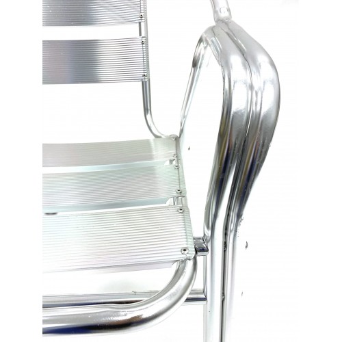 Aluminium Garden Set – Round Table &...