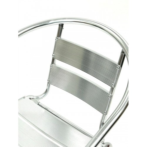 Aluminium Cafe Set For Two – Round...