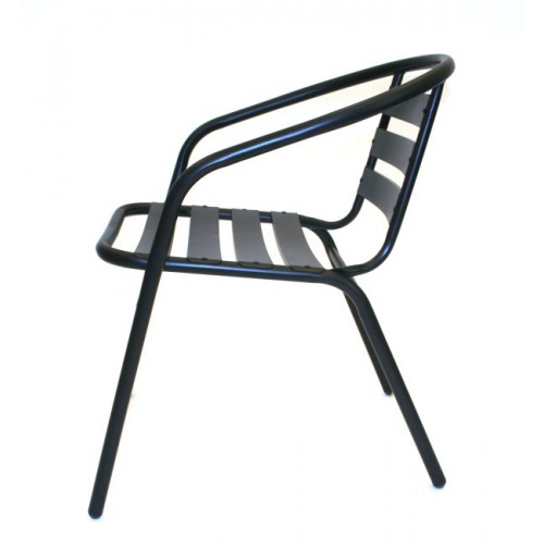 Black Steel Patio Set – Round...