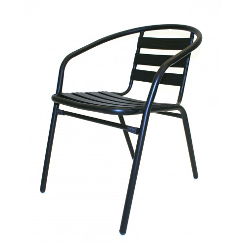 Black Steel Patio Set – Round...