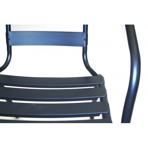 Black Steel Patio Set – Round...