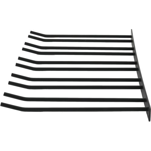 Wine Glass Rack Black Wall mounted Length 300mm 15 wine glasses | Stalwart DA-WGA58500300B